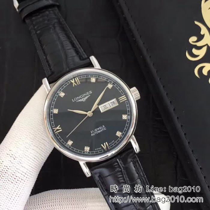 LONGINES浪琴 獨家品質 西鐵城8215男士腕表 WSS2462